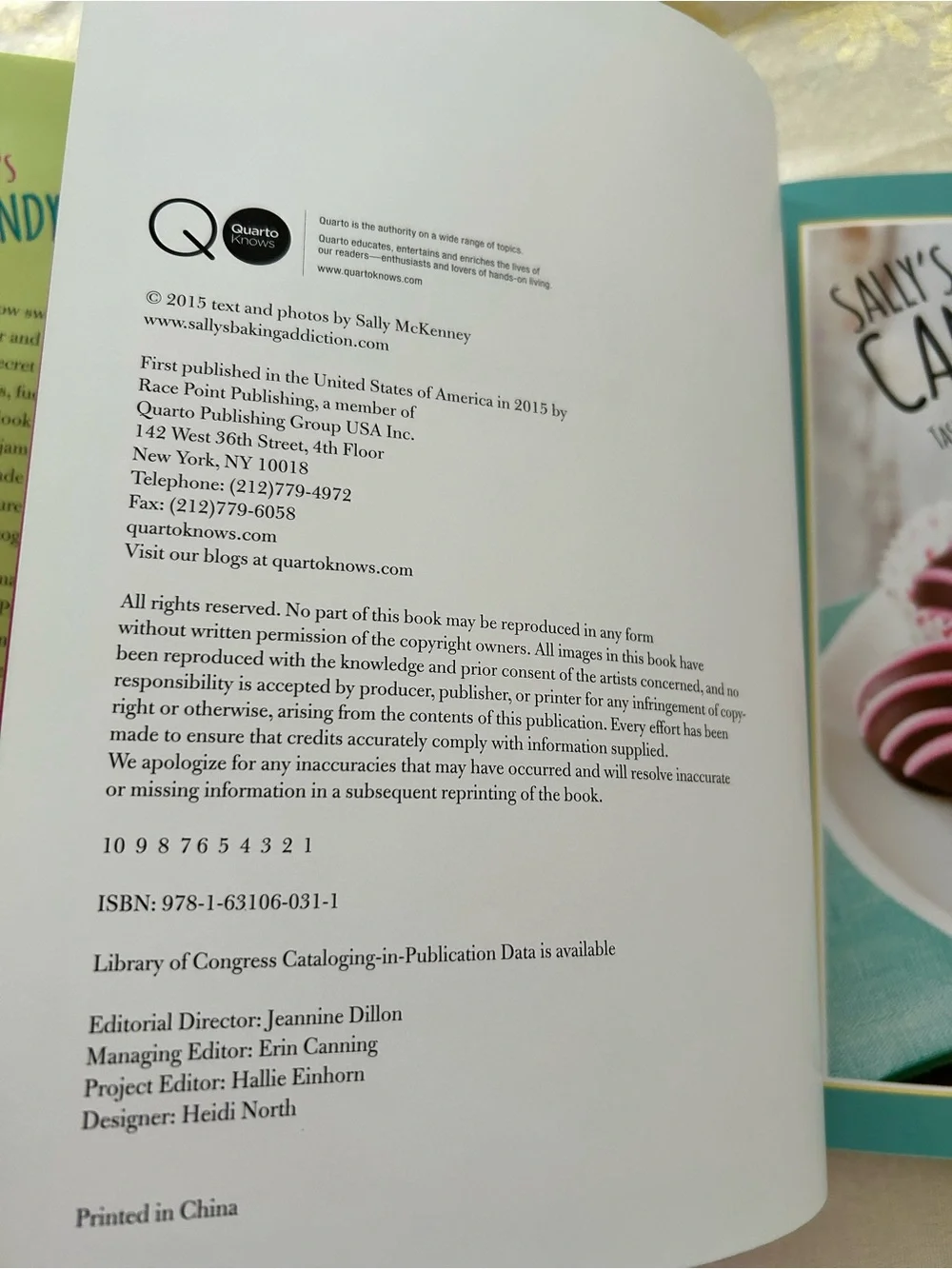 Sally’s Candy Addiction Hardcover Book